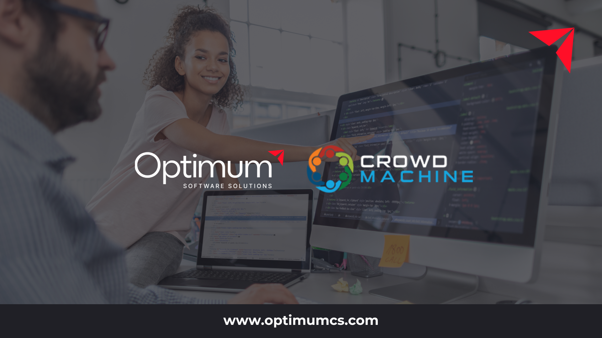 Optimum and Crowd Machine Team Up to Offer Accelerated Application Development