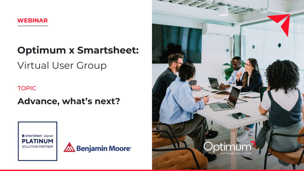 Webinar Smartsheet Virtual User Group Advance, what’s next