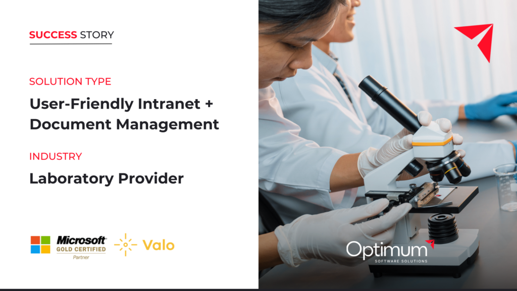 Low-maintenance, User-friendly Intranet Proves the Smart Choice for Lab Provider
